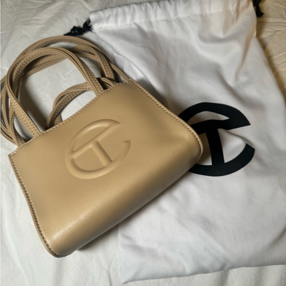 Telfar Small Shopping Bag - Cream